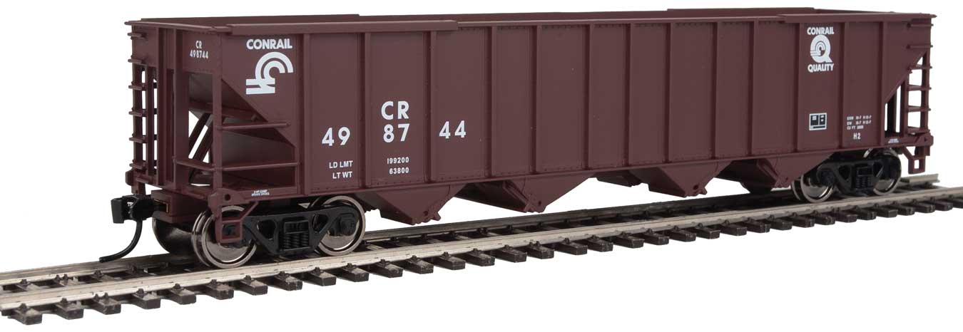 HO Scale WalthersMainline 50' 100-Ton 4-Bay Hopper - Ready to Run