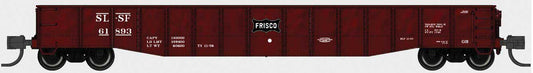 N Scale Bluford Shops 52'6" 15-Panel Mill Gondola - Lightly Dented Sides