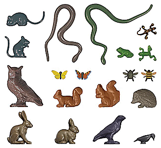 HO Scale Busch Small Animals