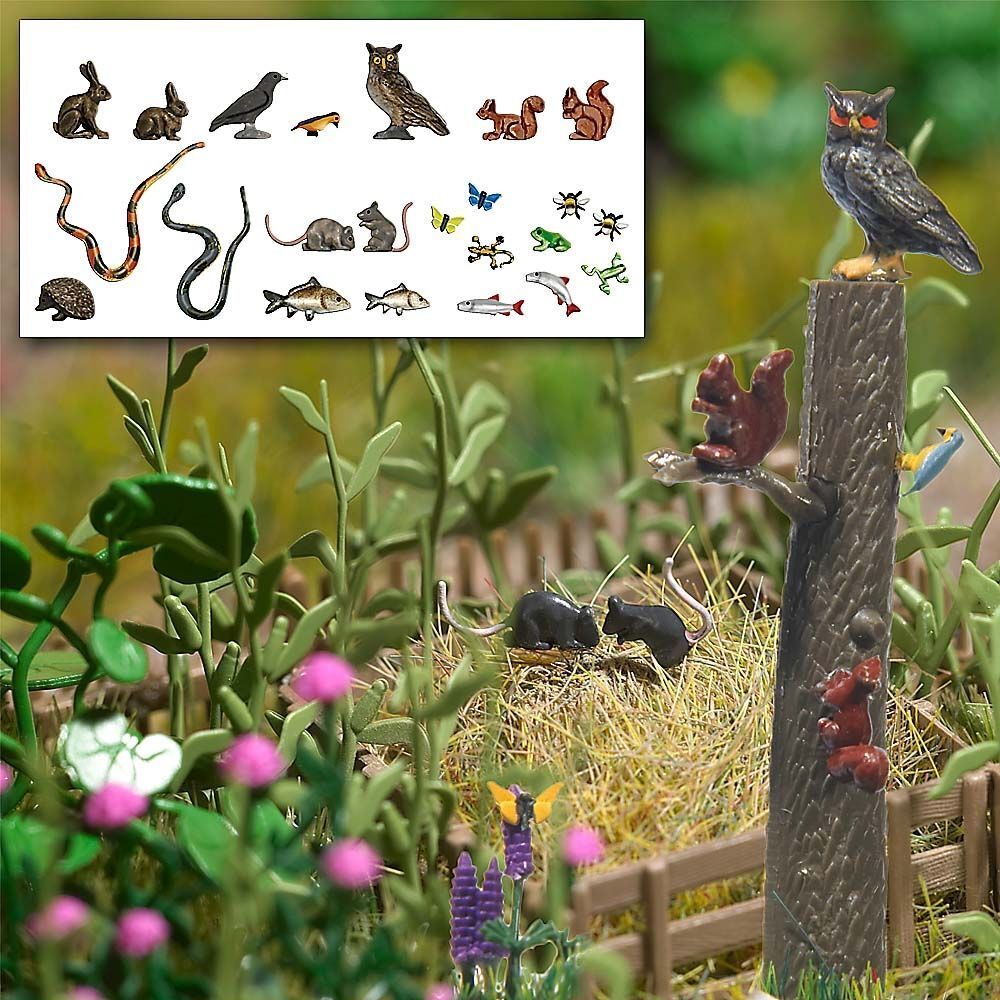 HO Scale Busch Small Animals