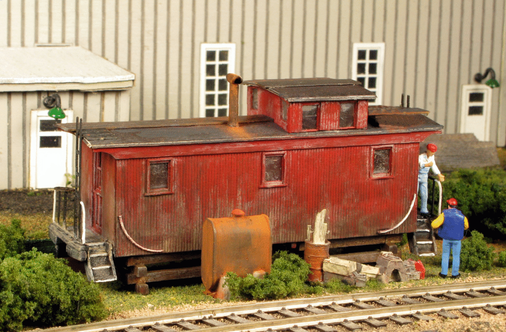 HO Scale Monroe Models Yard Office Caboose