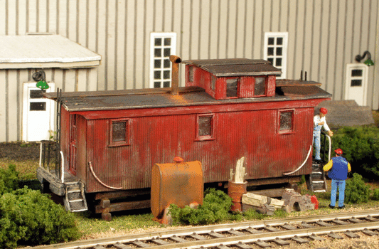 HO Scale Monroe Models Yard Office Caboose
