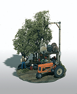 WS Unpaint Tractor Pit Stop
