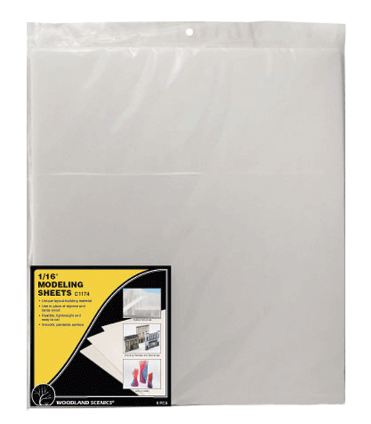 WS Modeling Sheets - 16 x 18" 1/16 1174