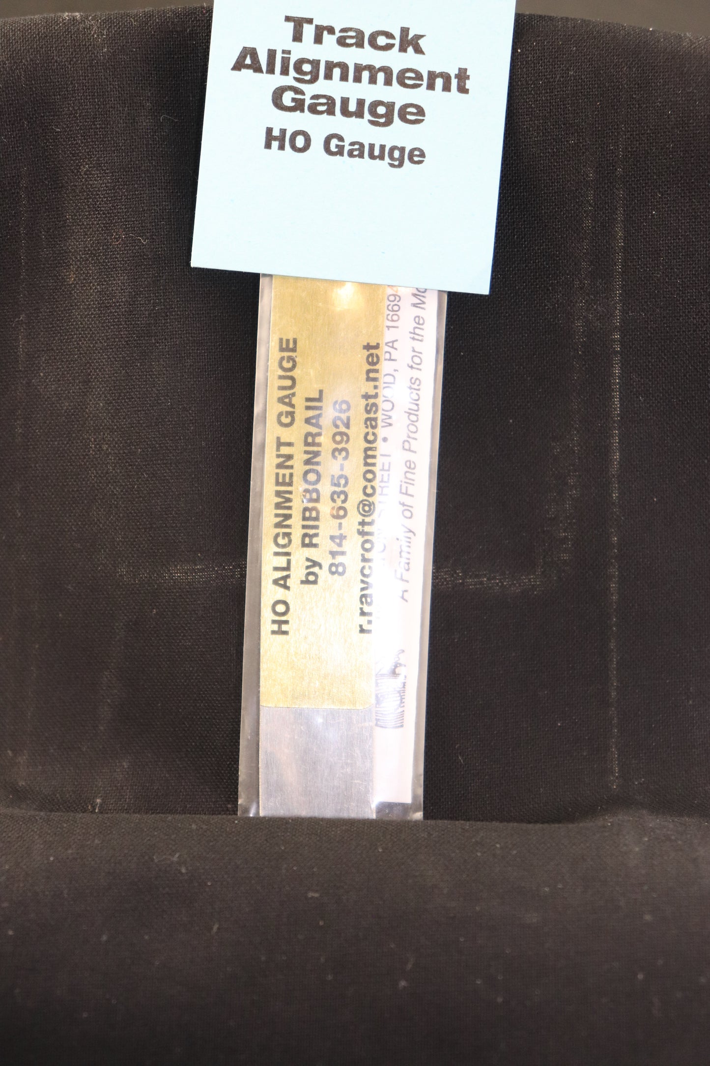 Ribbon Rail 47" Track Alignment Gauge HO