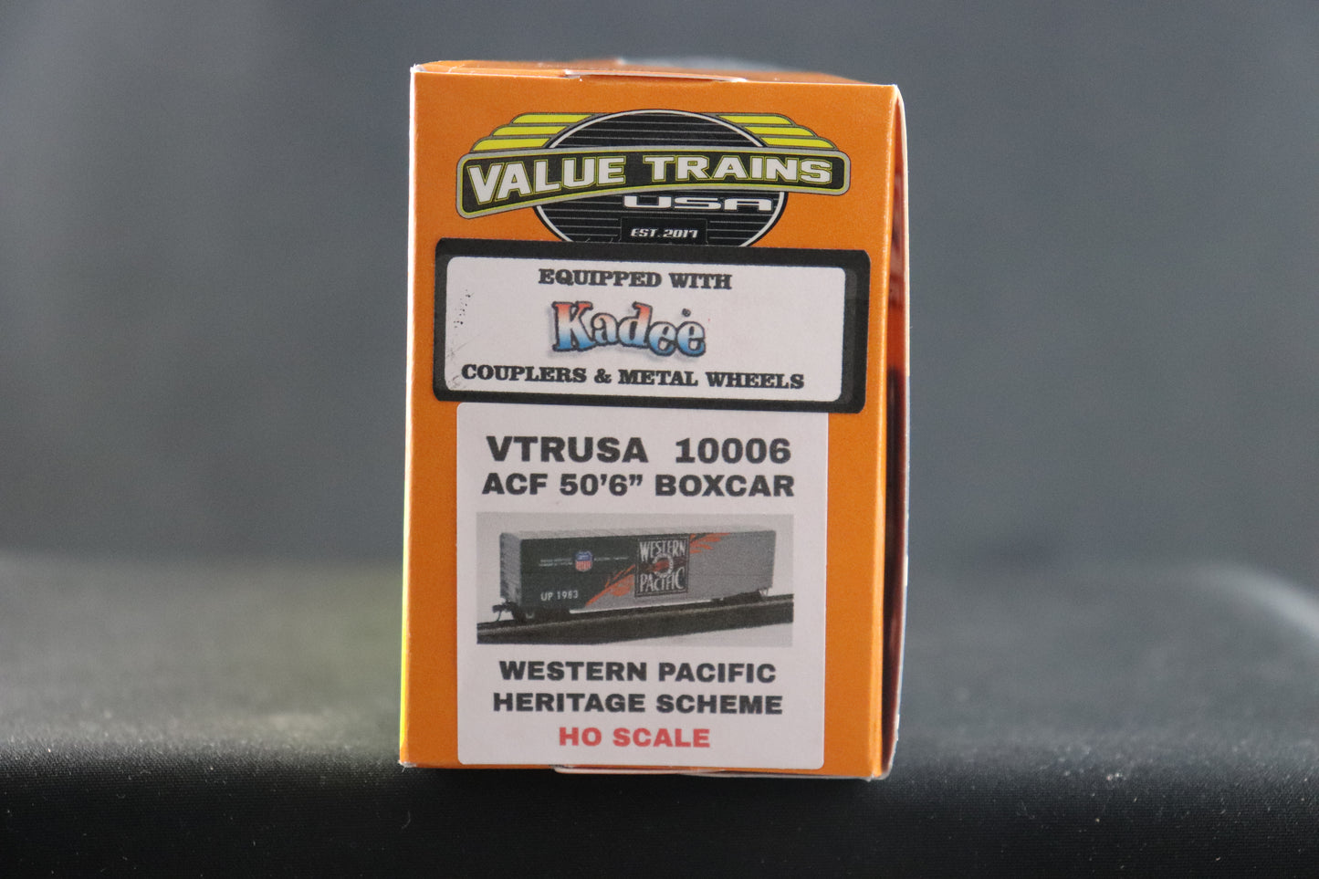 Value Trains Western Pacific Heritage Boxcar