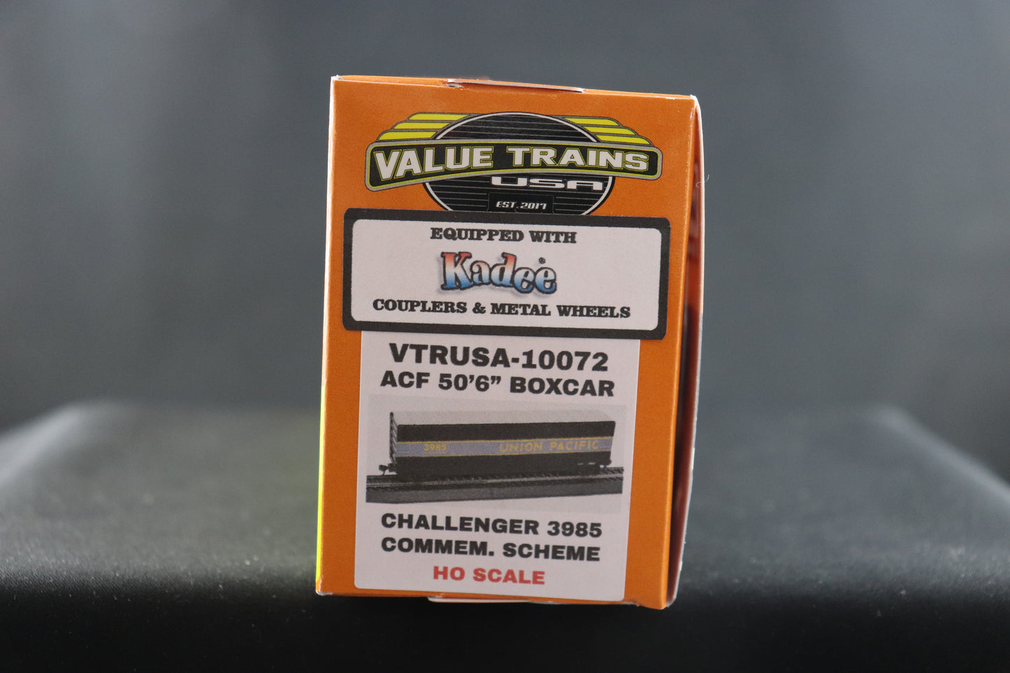 Value Trains Challenger 3985 Commemrative Boxcar