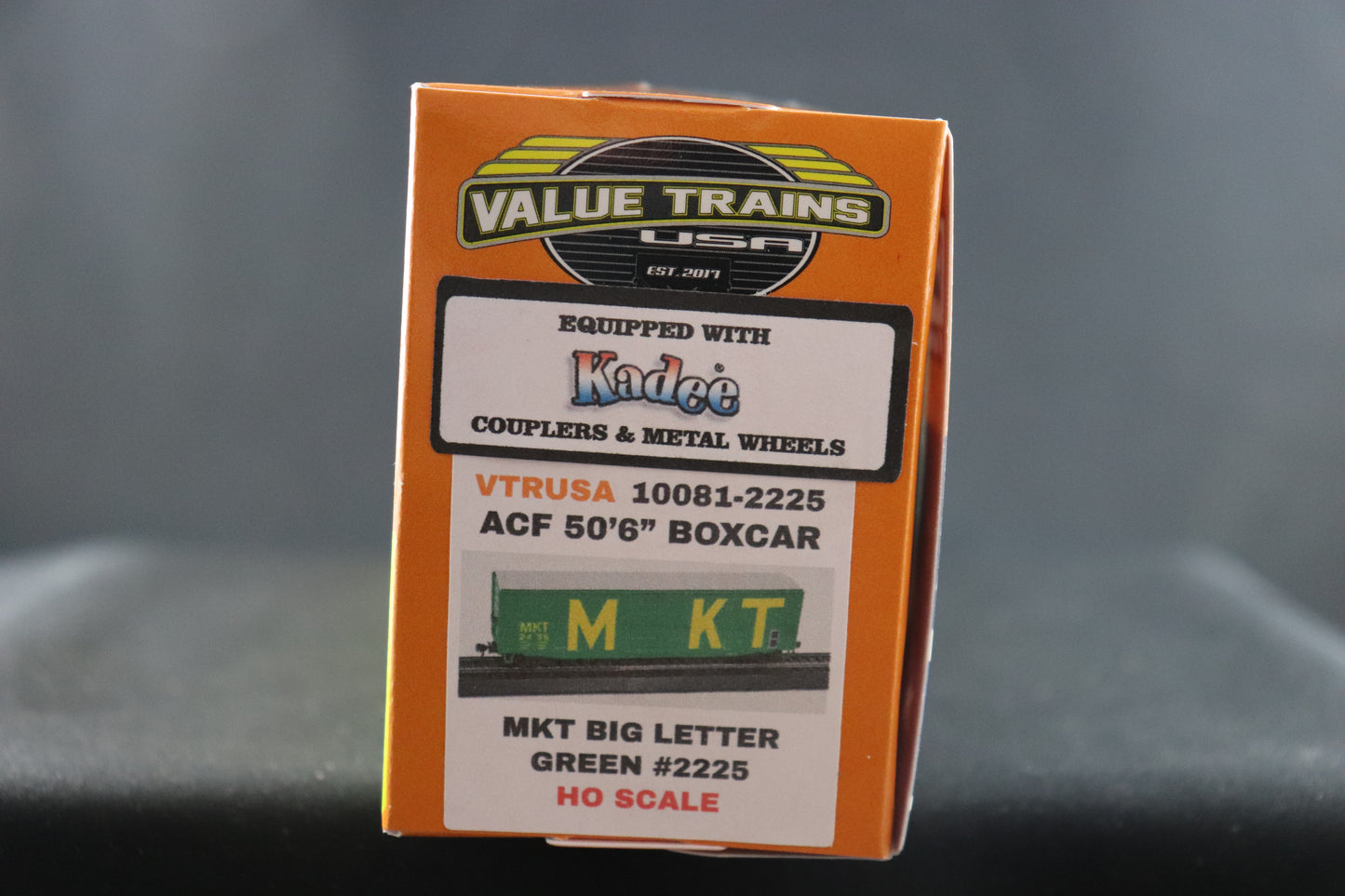Value Trains MKT Big Letter Green Boxcar