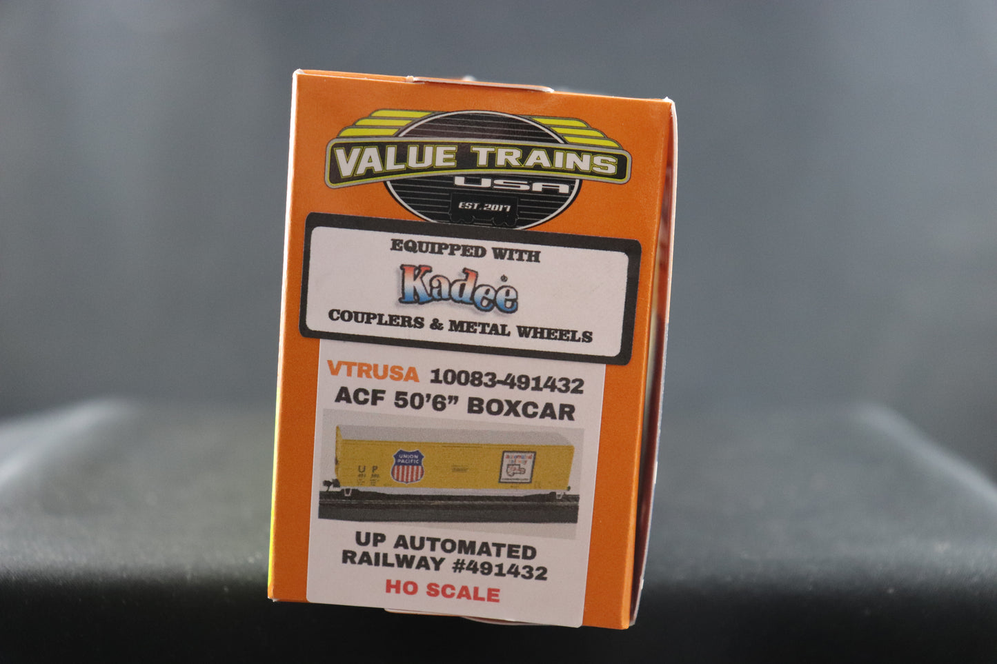 Value Trains Union Pacific Automated Railway Boxcar