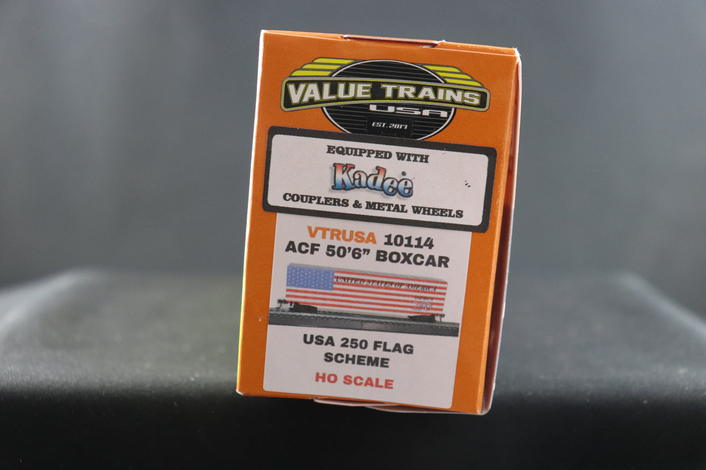 Value Trains USA 250 Flag Boxcar
