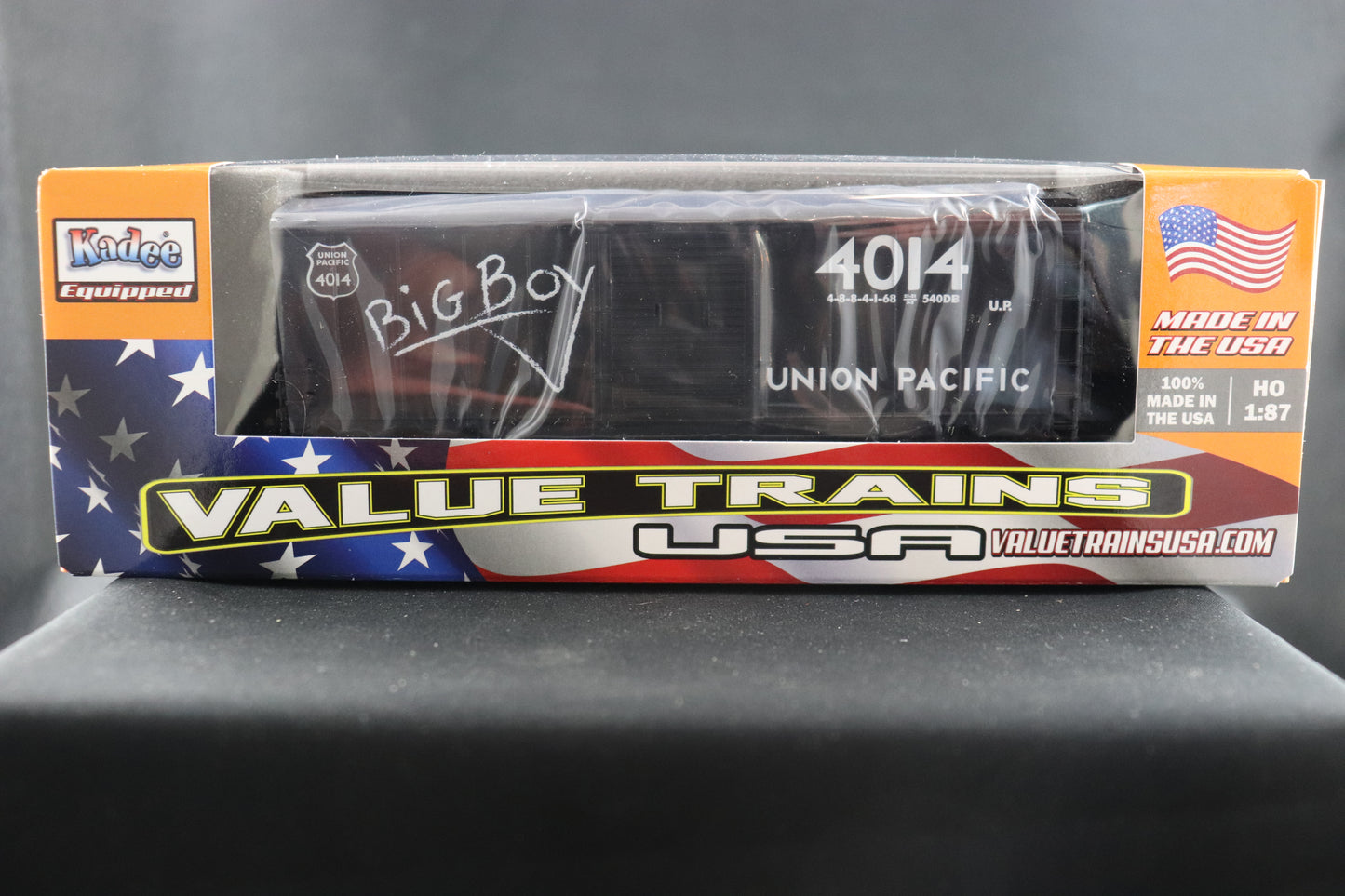 Value Trains 40' P-1 Big Boy 4014 Commem Boxcar