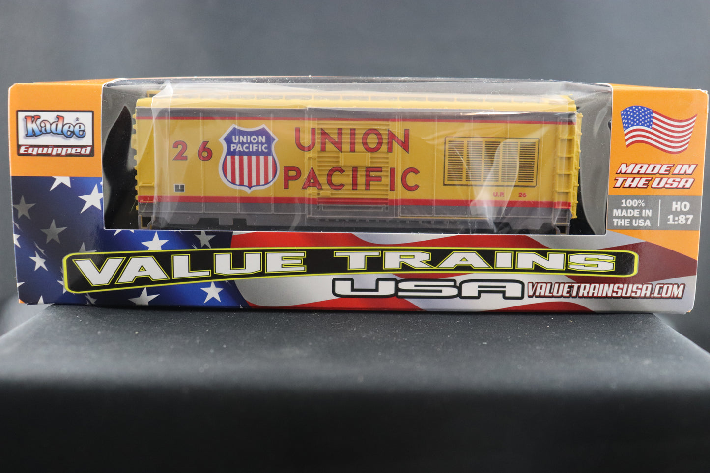 Value Trains 40' PS-1 UP26 Turbine Commem Boxcar