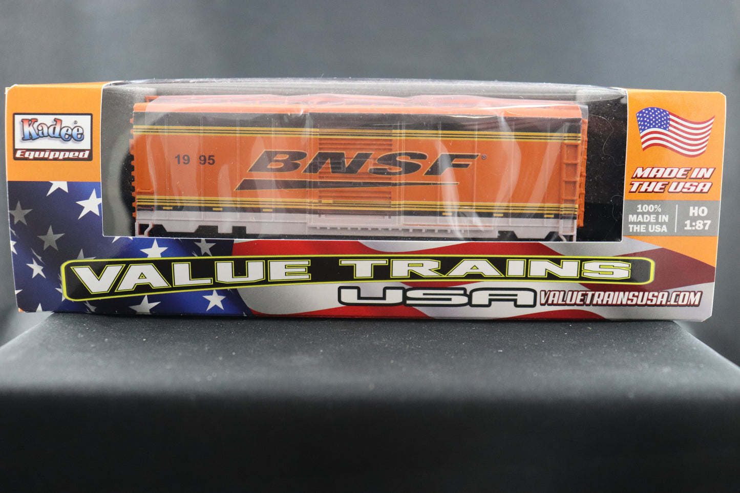 Value Trains 40' PS-1 BNSF Orange Heritage Boxcar #40-213