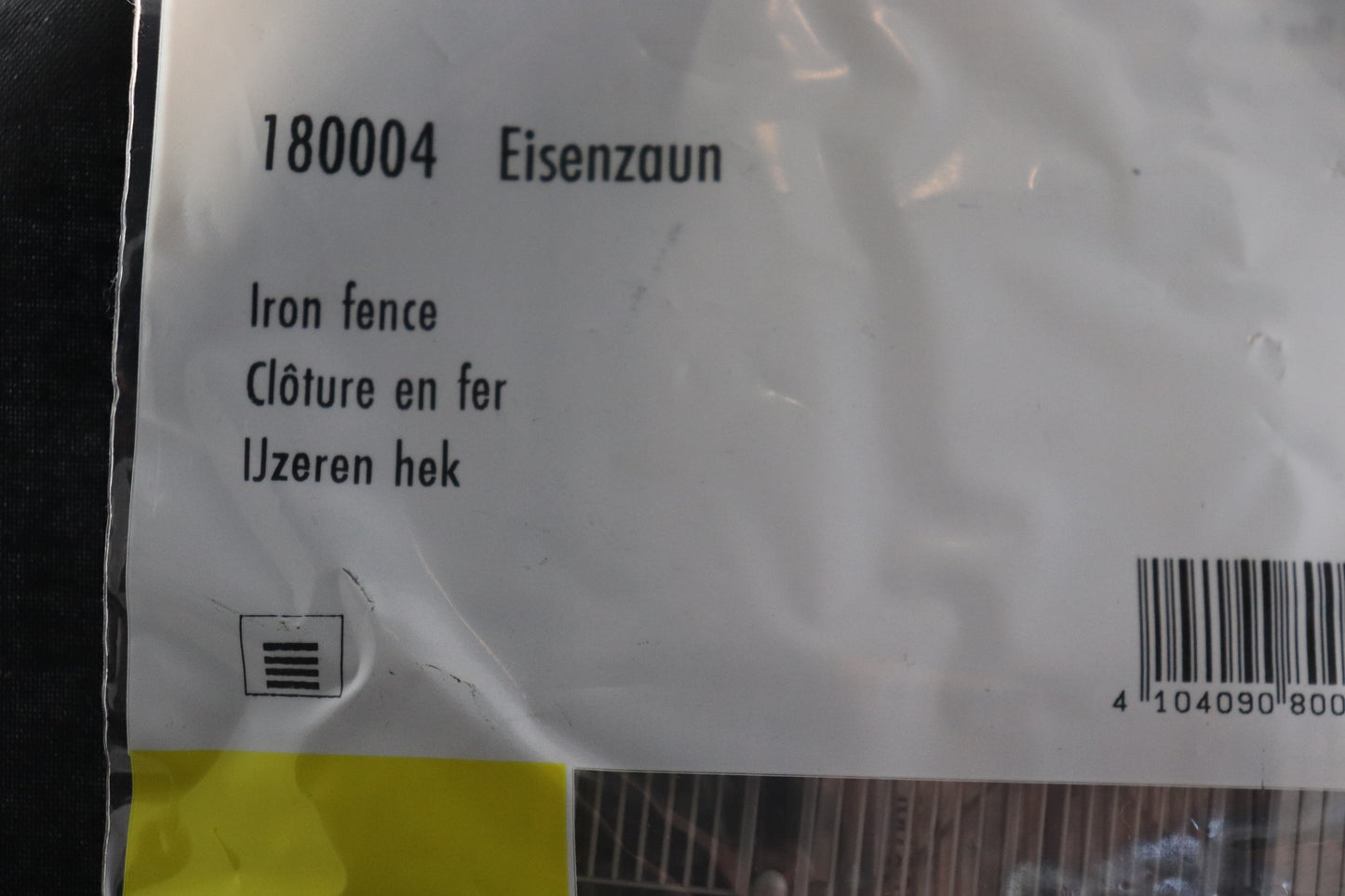 HO Scale Faller Iron Fence