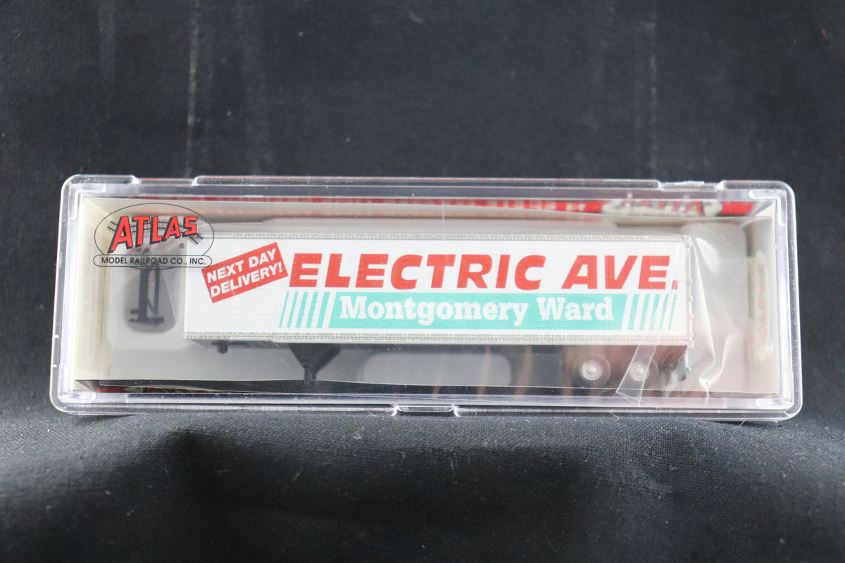 N Scale Atlas 45' Pines Trailer Montgomery Ward #4132