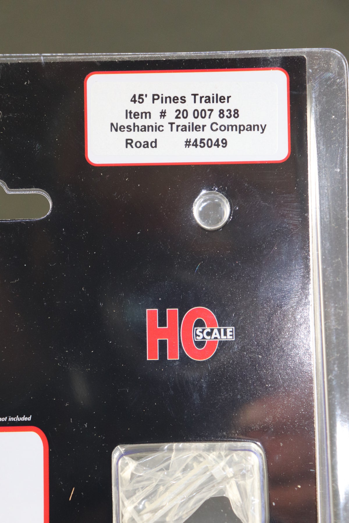 HO Scale Atlas 45' Pines Trailer #20007838 Neshanic Trailer Company #45049