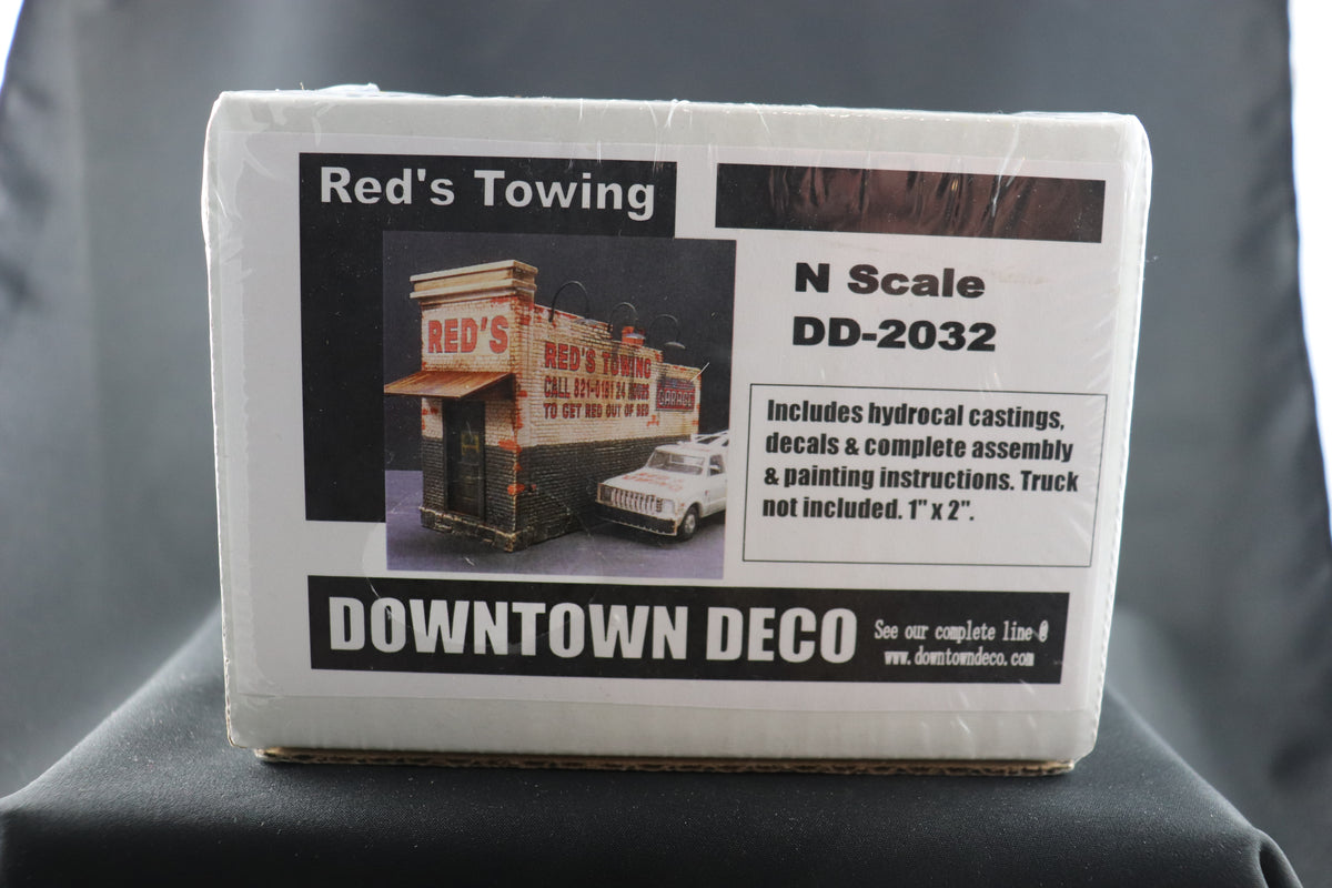 N Scale Downtown Deco Red's Towing Kit #DD-2032