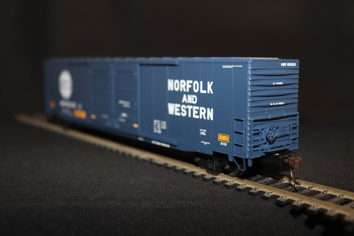 HO Scale Atlas 60' ACF Auto Parts Boxcar Norfolk & Western #600928