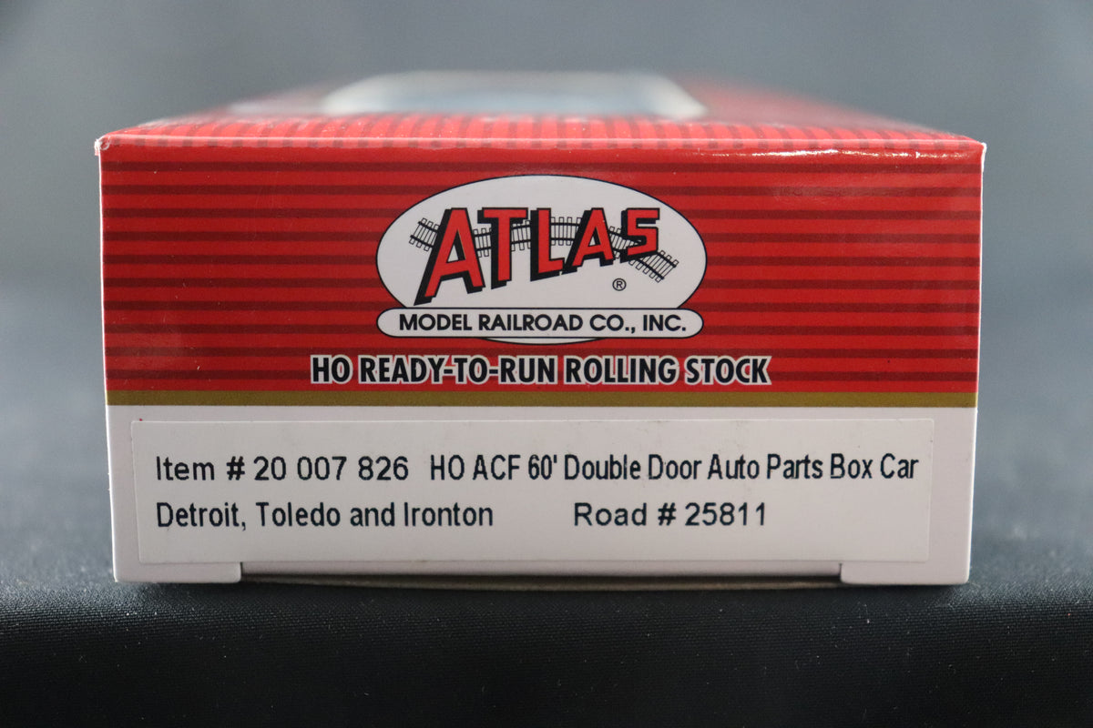 HO Scale Atlas 60' ACF Auto Parts Boxcar Detroit Toledo & Ironton #25811