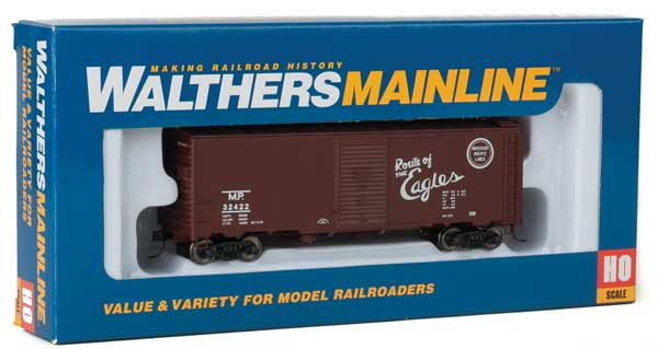 HO Scale WalthersMainline 40' Association of American Railroads 1944 Boxcar - Ready to Run MP #32422