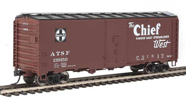 HO Scale WalthersMainline 40' Association of American Railroads 1944 Boxcar - Ready to Run SF#139150