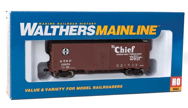 HO Scale WalthersMainline 40' Association of American Railroads 1944 Boxcar - Ready to Run SF# 139170