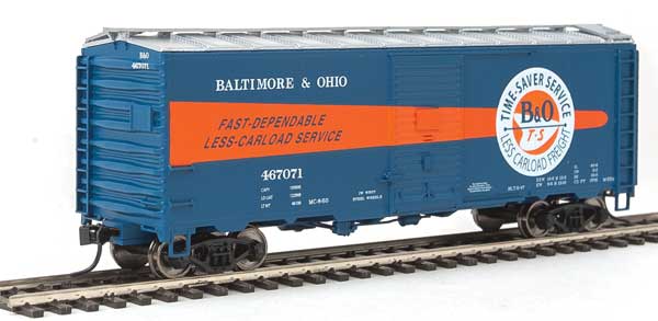 HO Scale WalthersMainline 40' Association of American Railroads 1944 Boxcar - Ready to Run B&O #467071