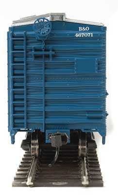 HO Scale WalthersMainline 40' Association of American Railroads 1944 Boxcar - Ready to Run B&O #467071