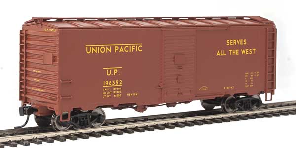 HO Scale WalthersMainline 40' Association of American Railroads 1944 Boxcar - Ready to Run UP# 196352