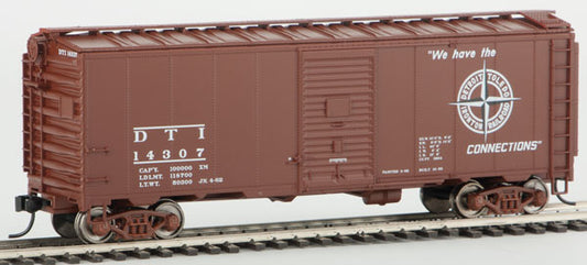 HO Scale WalthersMainline 40' Association of American Railroads 1948 Boxcar - Ready to Run DT&I # 14307