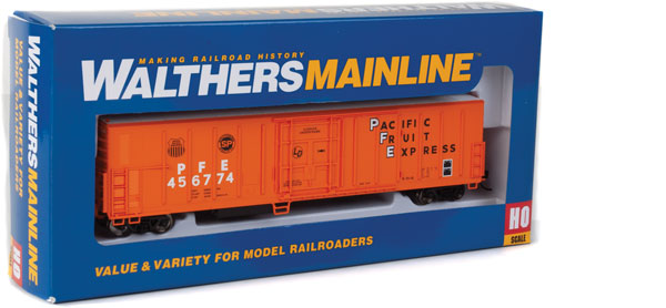 HO Scale WalthersMainline 57' Mechanical Reefer - Ready to Run PFE #456774