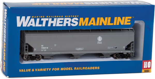 HO Scale WalthersMainline 60' NSC 5150 3-Bay Covered Hopper - Ready to Run IC #799218