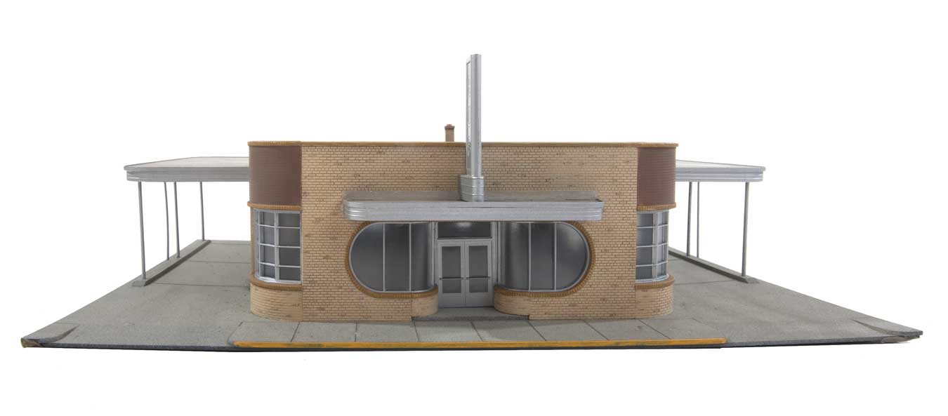 HO Scale Walthers Cornerstone Silver Springs Bus Terminal #2934