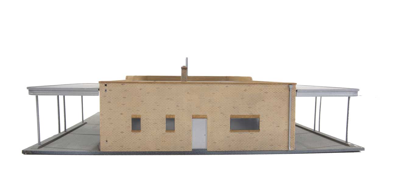 HO Scale Walthers Cornerstone Silver Springs Bus Terminal #2934