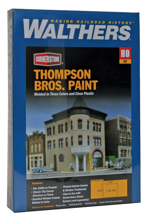 HO Scale Walthers Cornerstone Thompson Bros . Paint