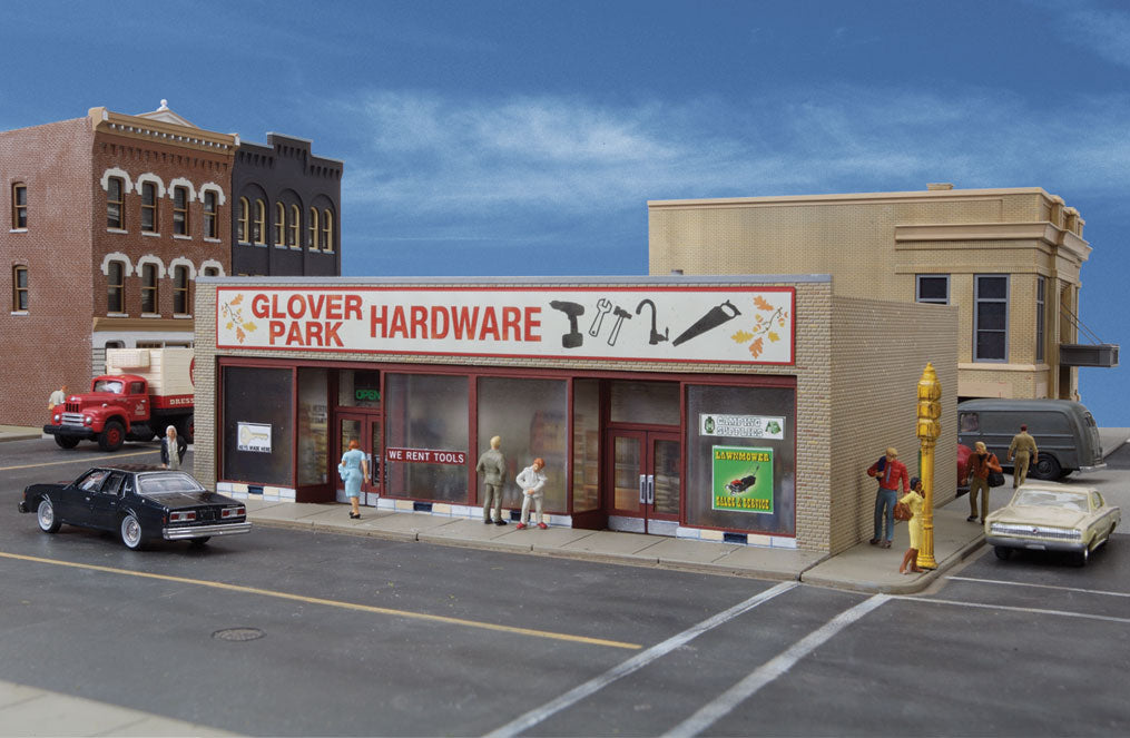 HO Scale Walthers Cornerstone Glover Park Hardware