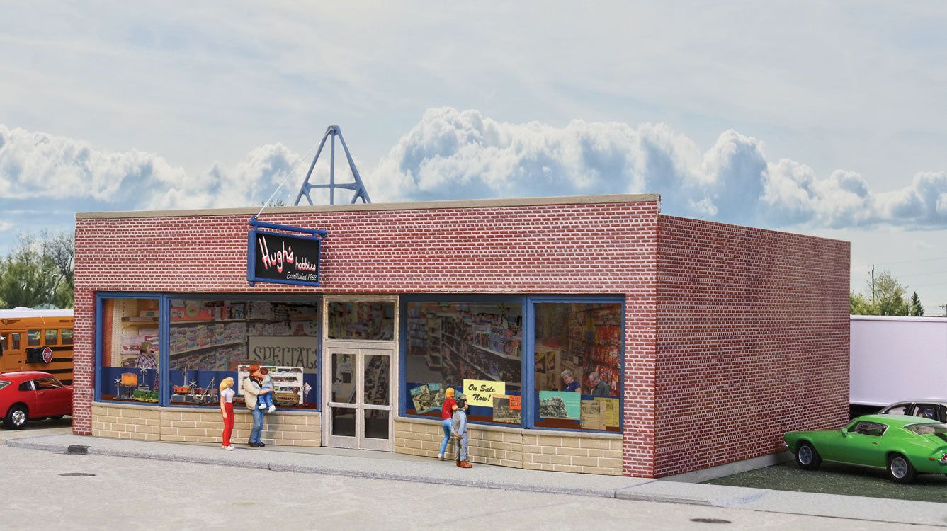 HO Scale Walthers Cornerstone Hobby Store