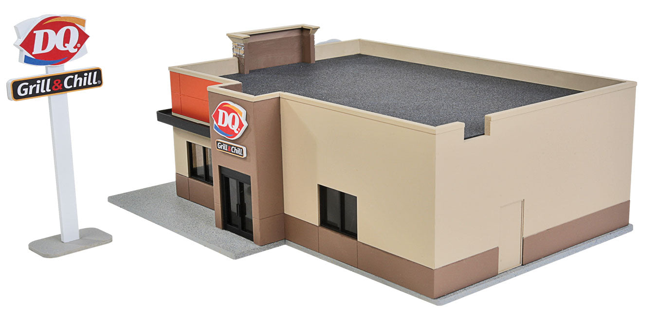 HO Scale Walthers Cornerstone DQ Grill & Chill(R) #3485