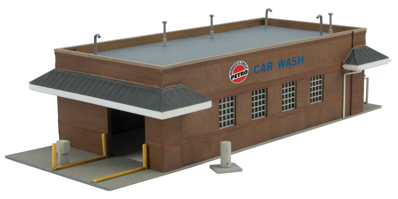 HO Scale Walthers Cornerstone Gas Station Car Wash