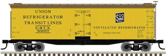 HO Scale Atlas Model Railroad Co. 40' Wood Reefer - Ready to Run - Master(R) URTX #50052