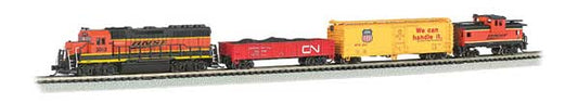 N Scale Bachmann Industries Roaring Rails Diesel Train Set - Sound and DCC  #24132