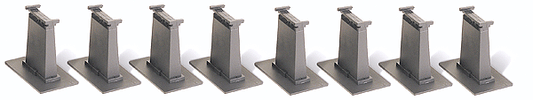HO Scale Bachmann Industries Tall Pier Set - E-Z Track(R) Bachmann Industries #44472