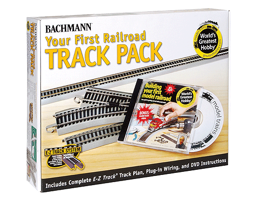 HO Scale Bachmann Industries Your First Railroad Track Pack - E-Z Track(R) Bachmann Industries #44596