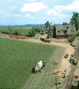 HO Scale Busch Gmbh & Co Kg Corn Field