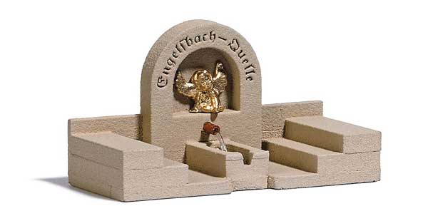 HO Scale Busch Gmbh & Co Kg Well Spring Fountain - Assembled