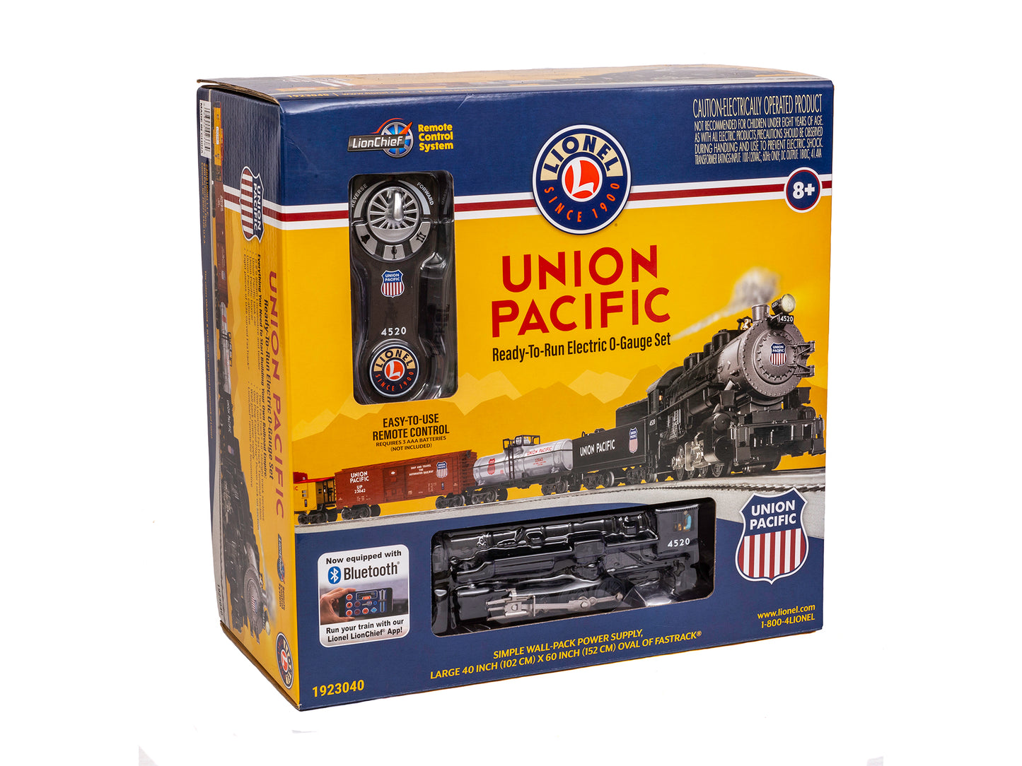 O Scale Lionel UNION PACIFIC FLYER LIONCHIEF SET W/ BLUETOOTH