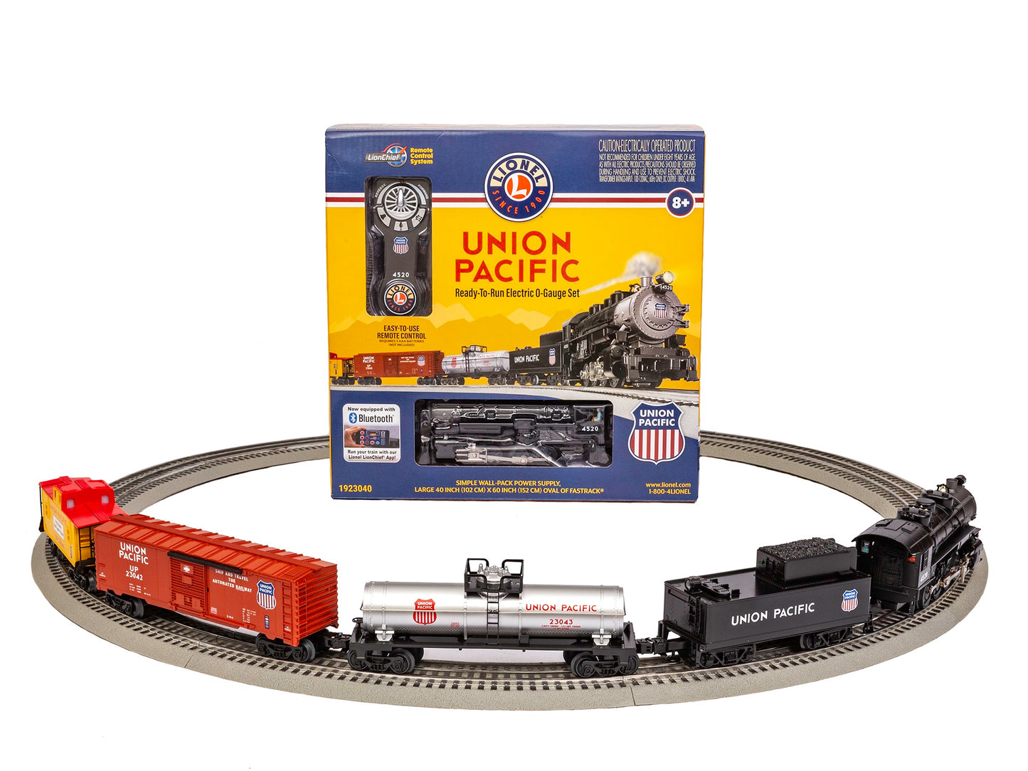 O Scale Lionel UNION PACIFIC FLYER LIONCHIEF SET W/ BLUETOOTH