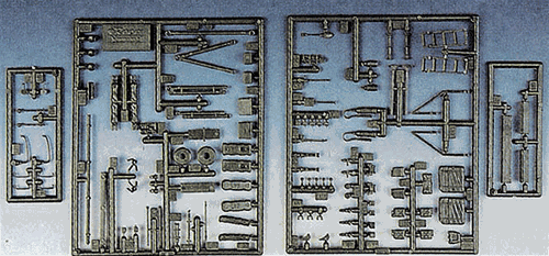 HO Scale Herpa Assorted Vehicle Equipment