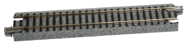 N Scale Kato USA Inc Straight Roadbed Track Section - Unitrack #20-020