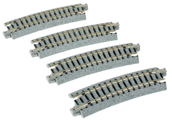 N Scale Kato USA Inc Curved Roadbed Track Section - Unitrack #20-121